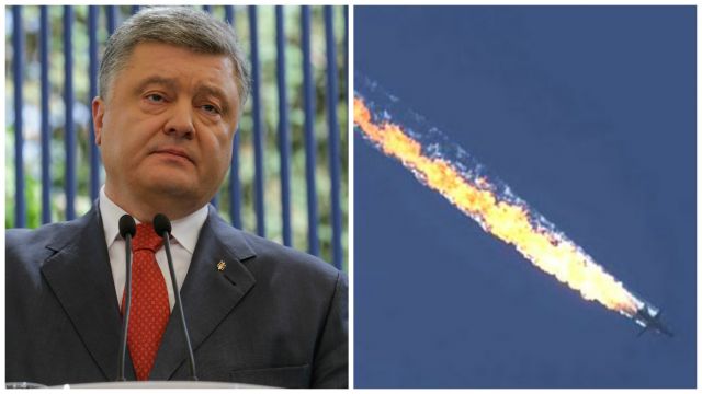 Президент Украины уверен, что позиция турецкого лидера заключается в отрицании вины в инциденте с Су-24.
