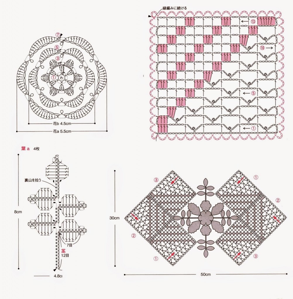 Необычные салфетки, связанные крючком сделай сам