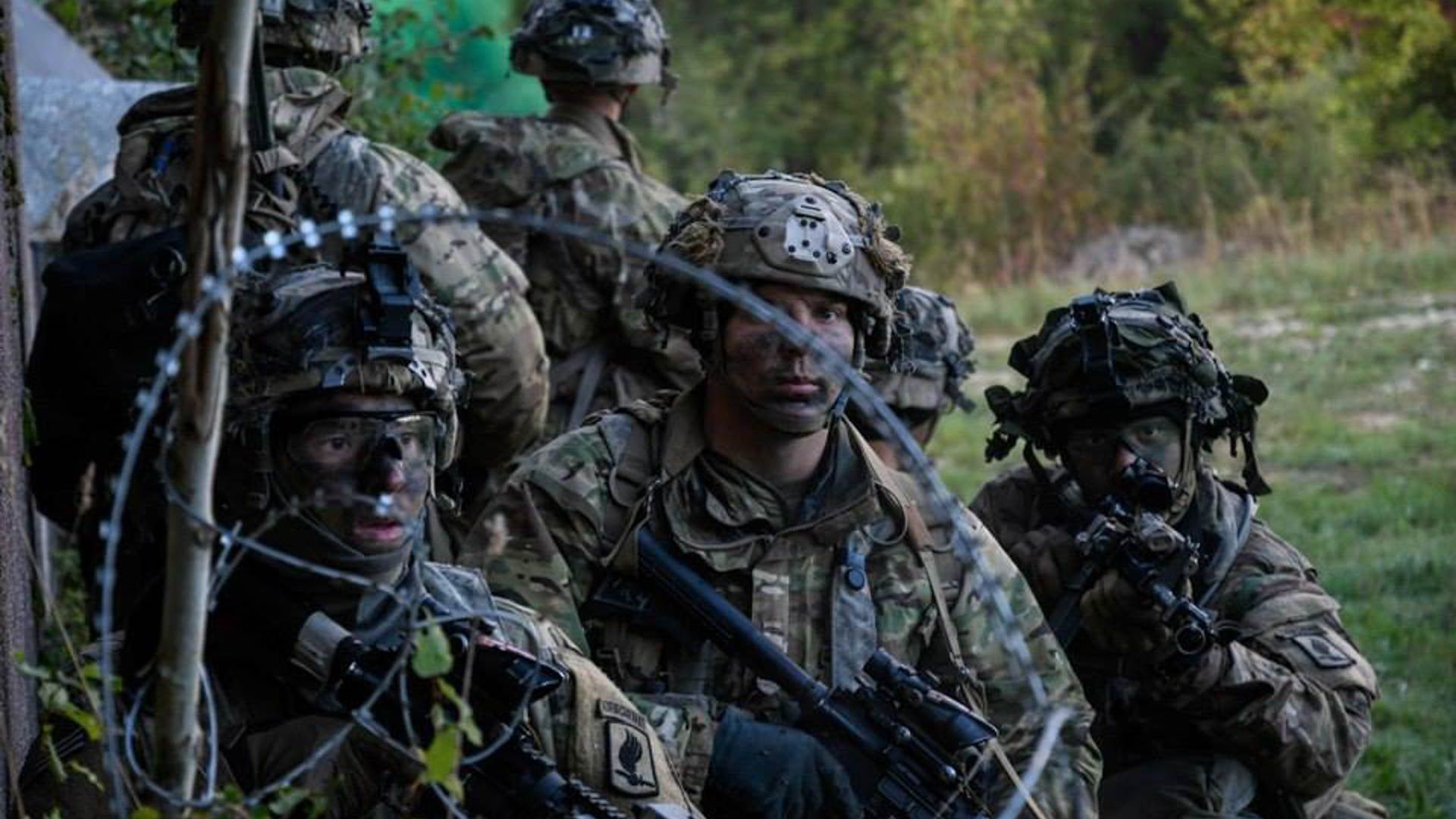 Пентагон перебросил пехотную роту ВС США на территорию Эстонии