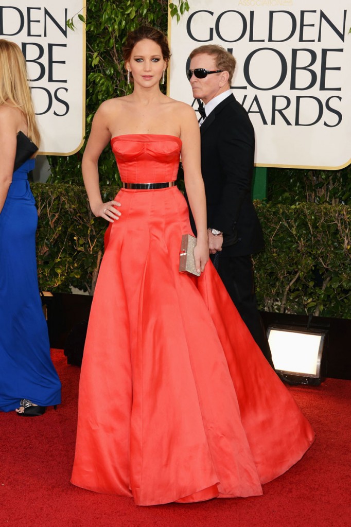 Jennifer Lawrence red dress