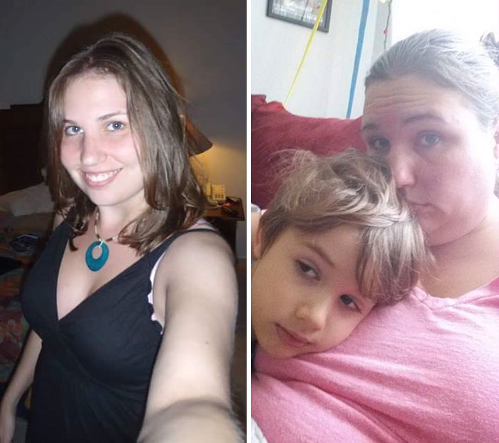 Before-After-Photo-Having-Children-Dad-And-Buried-Got-Toddlered