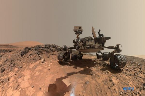 Земные камни нашли на Марсе
