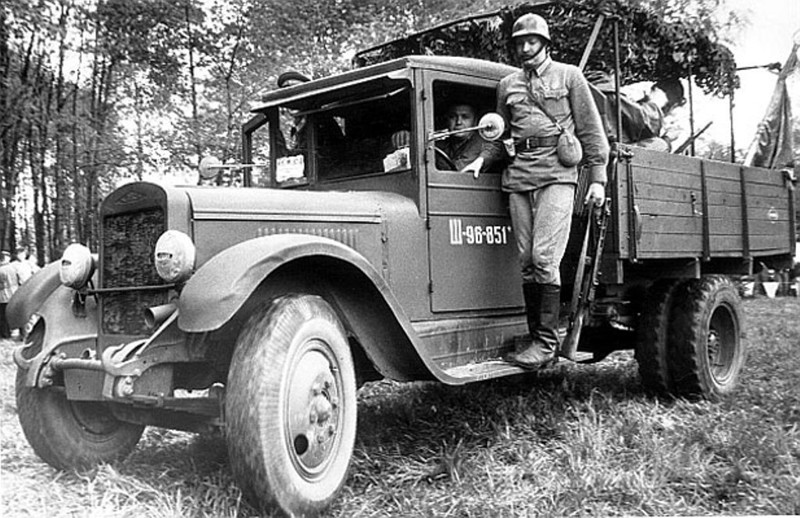 ЗИС-5 («Захар Иванович», «трёхтонка»), СССР.  авто, вов, военная техника, вторая мирова война
