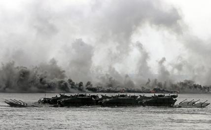 Бой на левом берегу Днепра в Песчановке: ВСУ пытаются навести понтонную переправу при помощи «коровников»