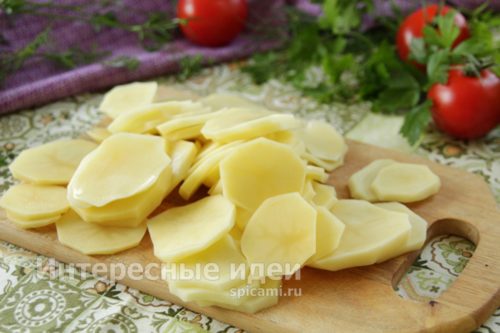 Cлоеная картошка на все случаи жизни картофель,кулинария,мясные блюда