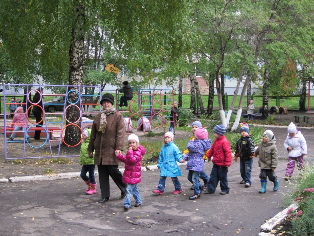 Фото детский сад на улице