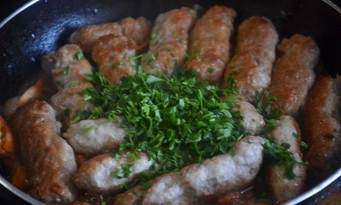 Мясные колбаски «Чевапчичи»