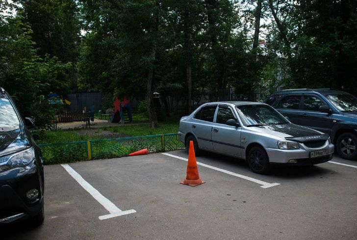 16 забавных способов, которые помогут занять парковочное место автомобиль,парковка,позитив,юмор