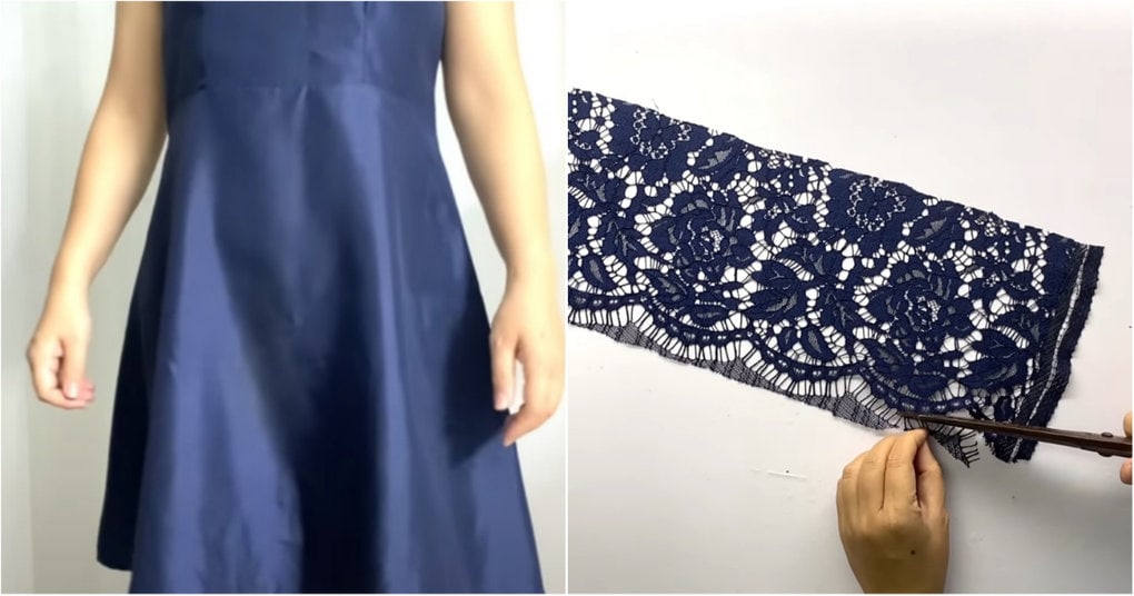 Подол платья: как красиво пришить кружево к подолу юбки своими руками