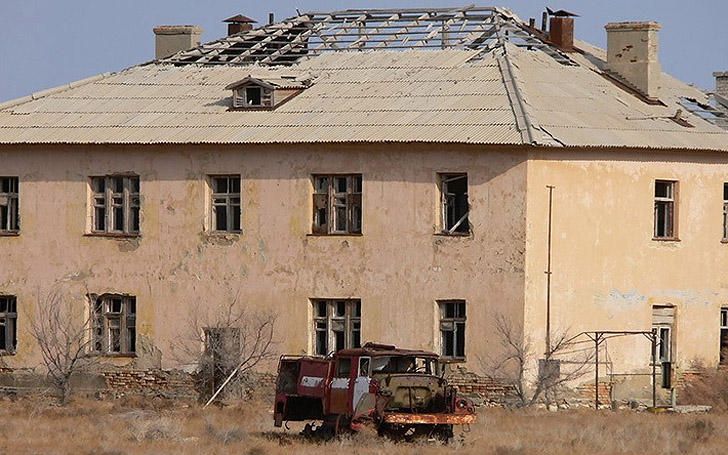 Аральск-7 — закрытый город-призрак, где испытывали биологическое оружие аральск,Казахстан,мир,турист