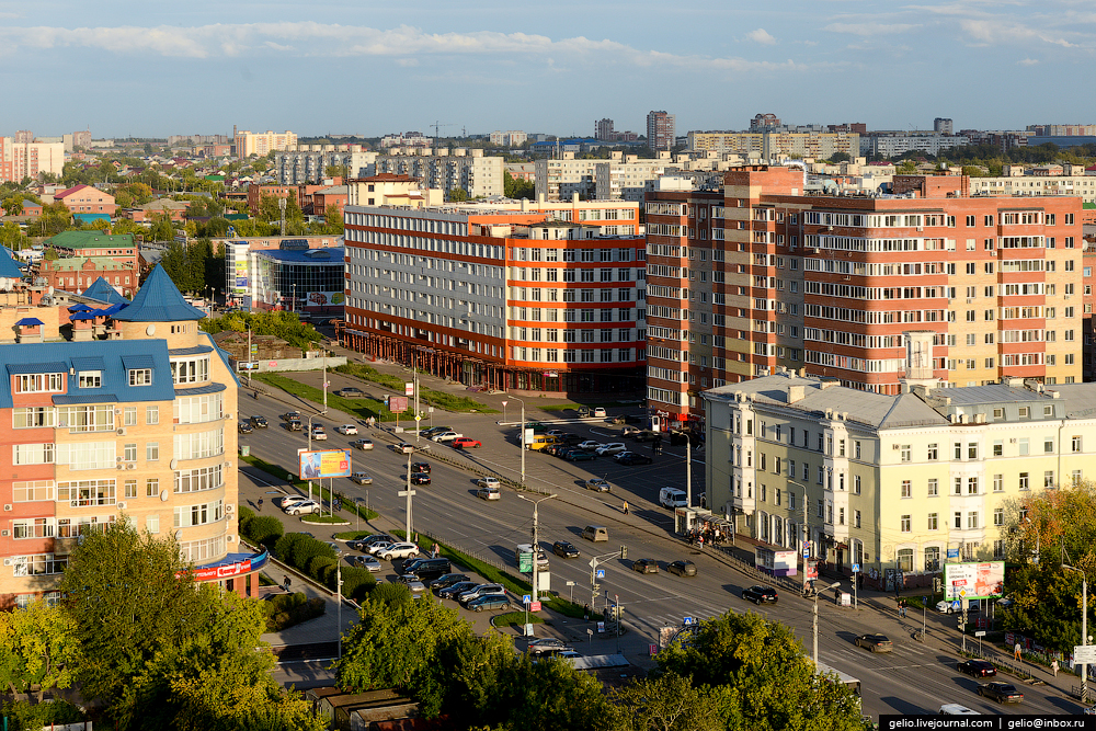 Омску 300 лет. Виды города с высоты