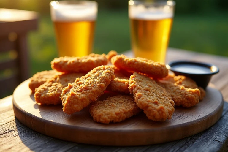 Панированная куриная печень