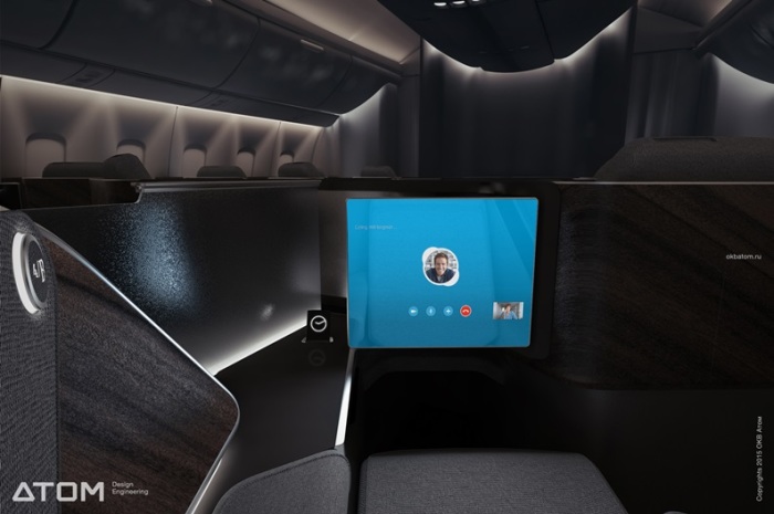 Российские дизайнеры показали, как будет выглядеть салон самолета будущего Российские дизайнеры показали, как будет выглядеть салон самолета будущего авиатур