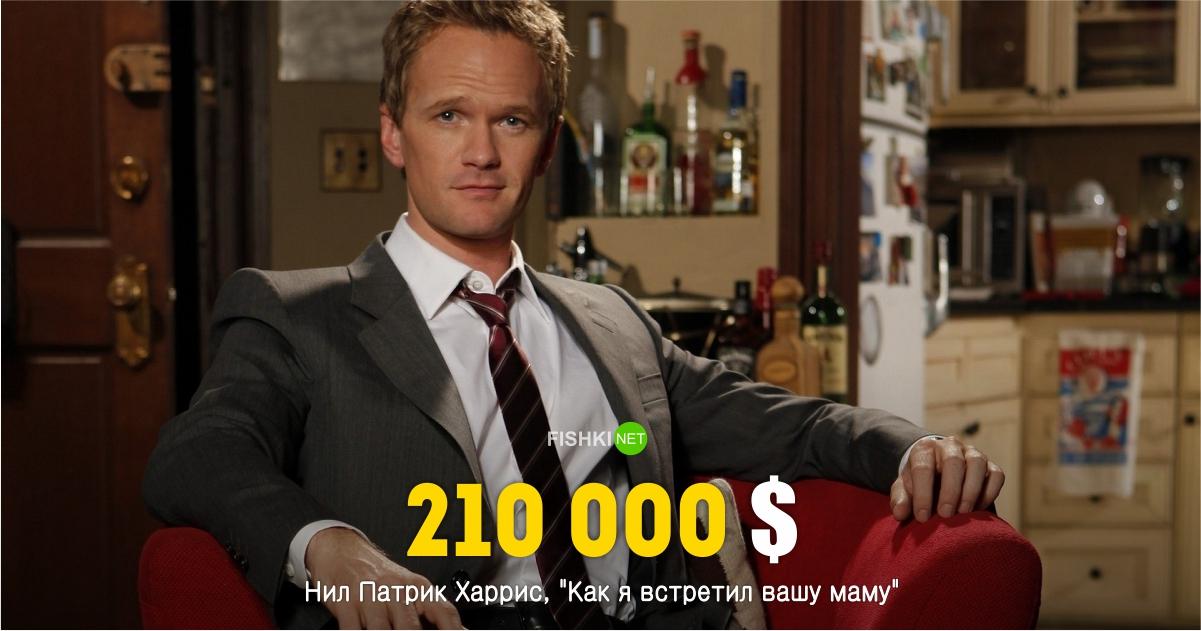 30 самых высокооплачиваемых сериальных актеров