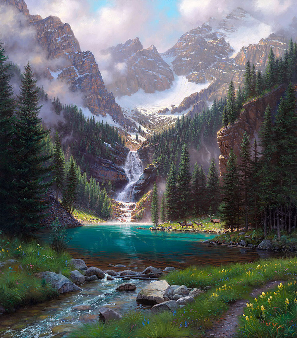 Художник Марк Китли. Лето Живопись