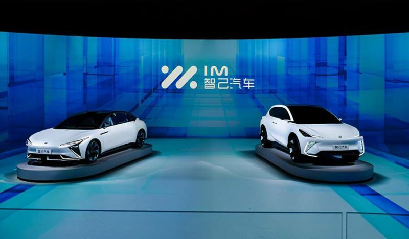 IM L5 EV от SAIC и Alibaba замечен в Китае во время дорожных испытаний