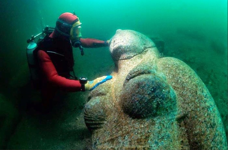 Древний Гераклион — город, потерянный под водой