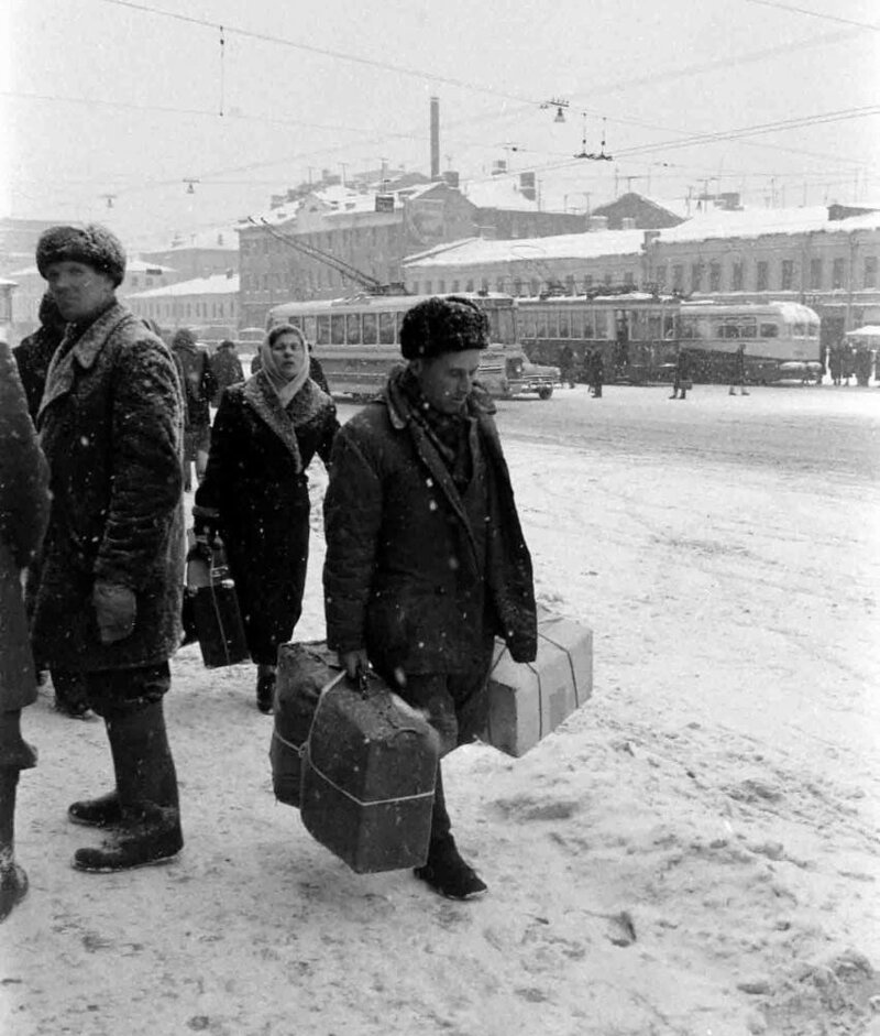 Фотографии зимней Москвы разных лет город, зима, москва, ностальгия, фото, фотографии