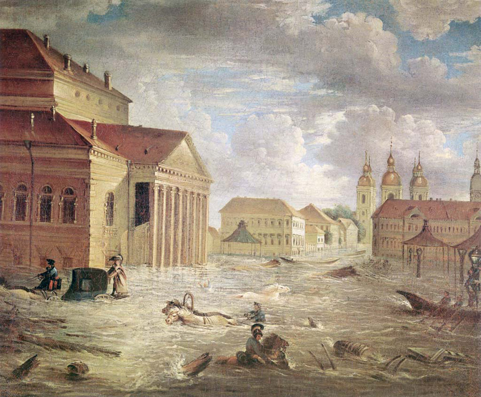 ÐÐµÑÐµÑÐ±ÑÑÐ³ÑÐºÐ¾Ðµ Ð½Ð°Ð²Ð¾Ð´Ð½ÐµÐ½Ð¸Ðµ, 1824 Ð³Ð¾Ð´