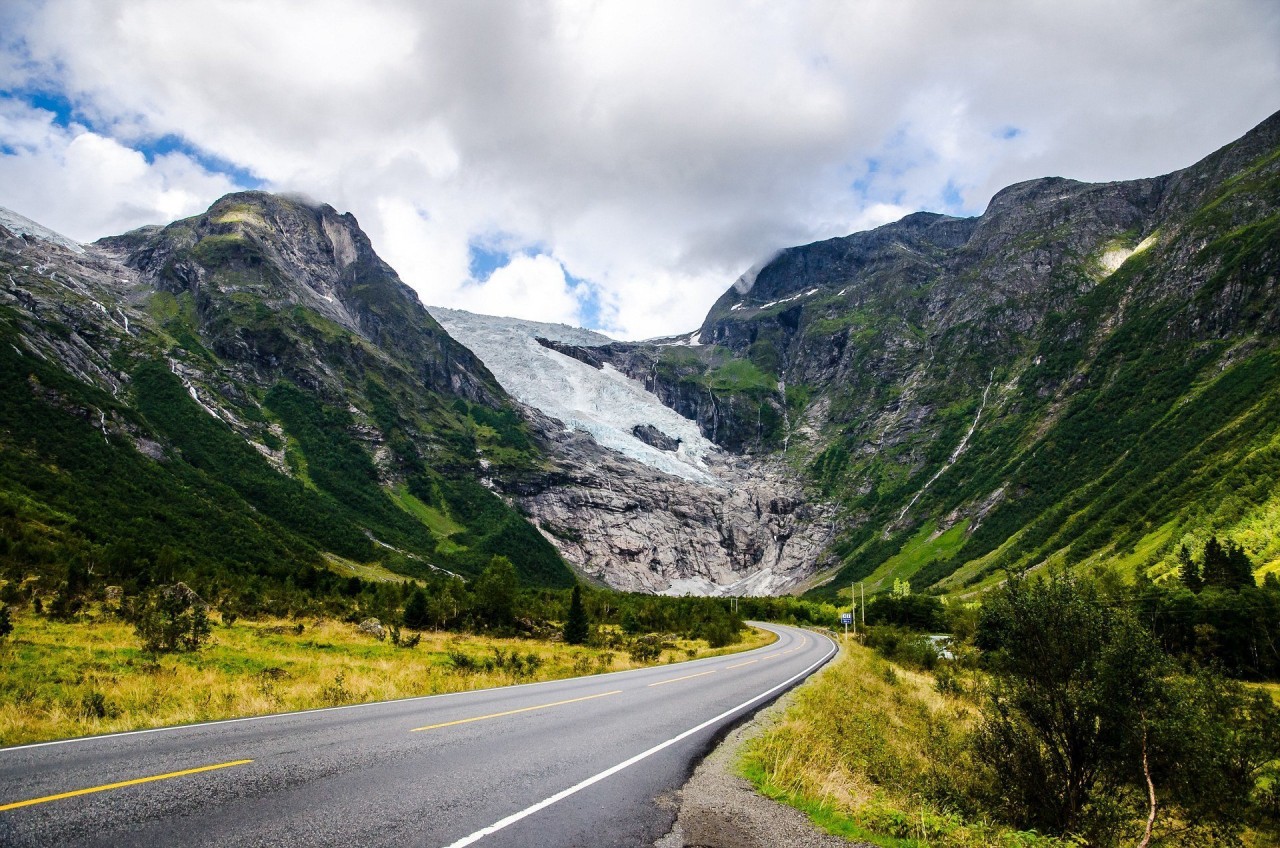 Ледник Boya, Норвегия. Фотограф - Саймон Гетц красивые места, красота, ледник, ледники, природа, путешественникам на заметку, туристу на заметку, фото природы