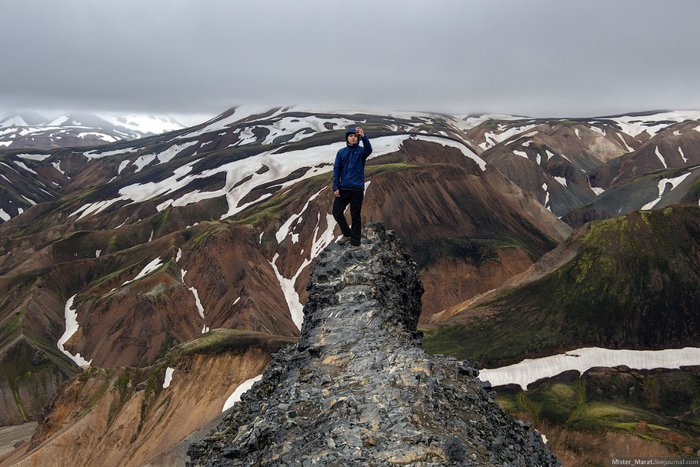 Марсианская Исландия: путешествие к долине Landmannalaugar landmannalaugar,из первых уст,Исландия