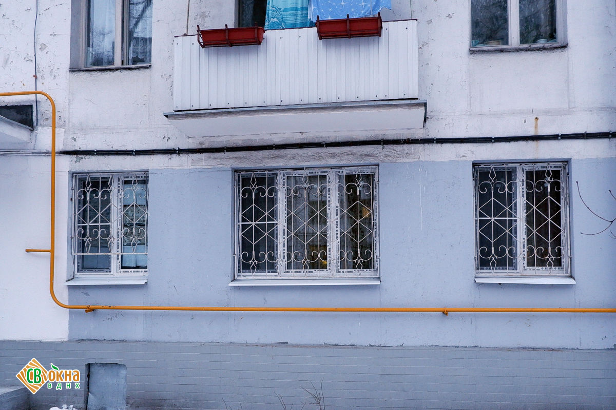 Окна REHAU Delight в пятиэтажке