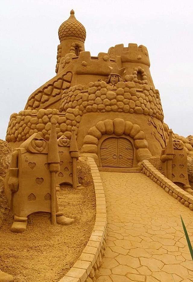 Замки из песка, которые поразят ваше воображение идеи и вдохновение,хобби