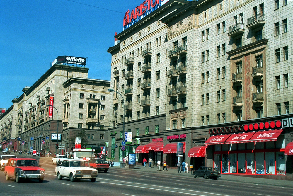 Тверская улица в Москве, 1996 год