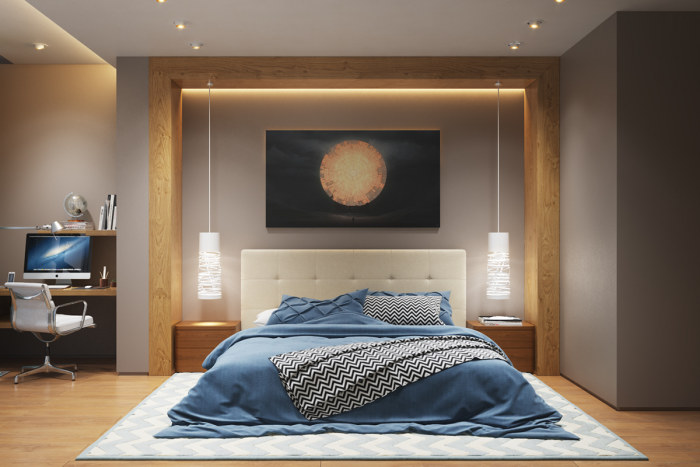 Освещение в интерьере спальни интерьер и дизайн
