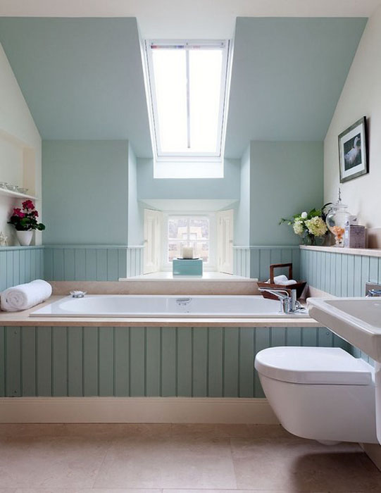 Как обновить встроенную ванну: 9 хитрых дизайнерских приёмов Как обновить встроенную ванну: 9 хитрых дизайнерских приёмов идеи для дома,интерьер и дизайн