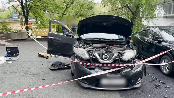Во Владивостоке следователи расследуют попытку взорвать в автомобиле местного жителя
