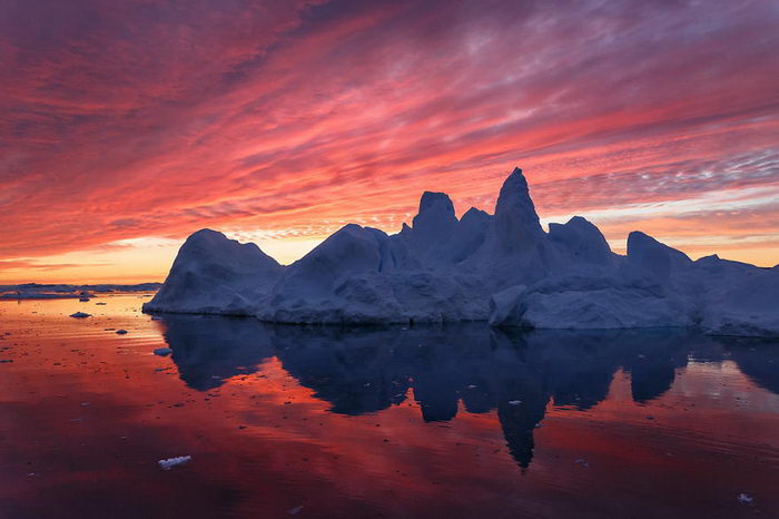 Льды Гренландии в фотографиях Erez Marom