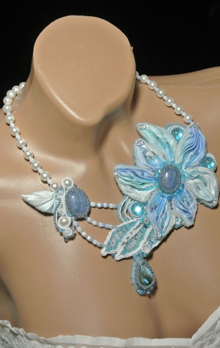 Рукоделие — техника шибори: мастер-классы, фото, идеи Рукоделие — техника шибори: мастер-классы, фото, идеи сделай сам,Украшения,шибори