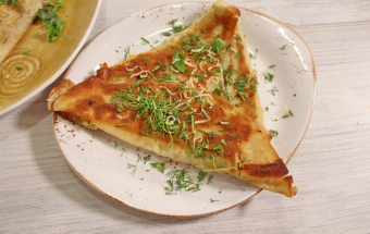 Ёка – ленивое хачапури за 5 минут. Вкусный завтрак из лаваша с сыром