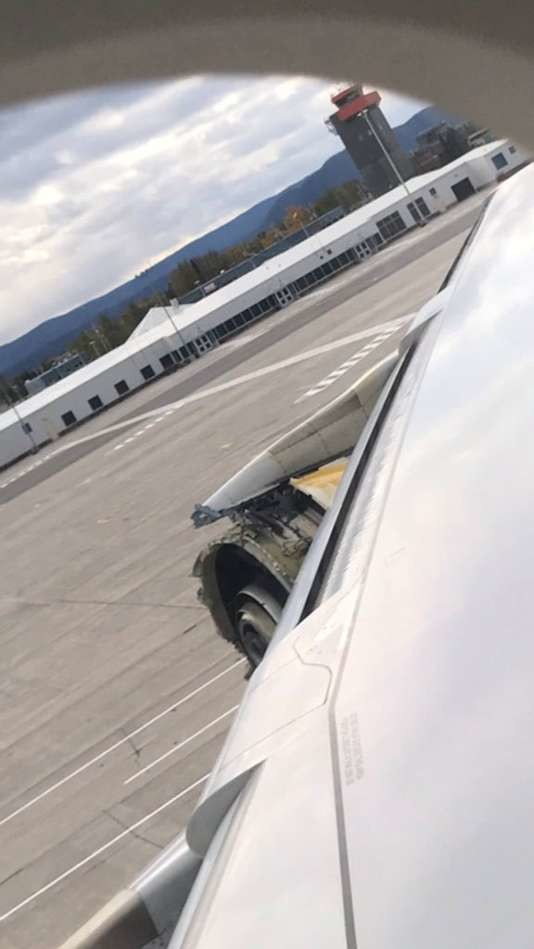 Airbus 380, на борту которого находились 496 пассажиров и 24 члена экипажа, осуществил аварийную посадку в аэропорту города Гус-Бей в канадской провинции Ньюфаундленд а380, авария, двигатель, мир, полет, рейс, самолет