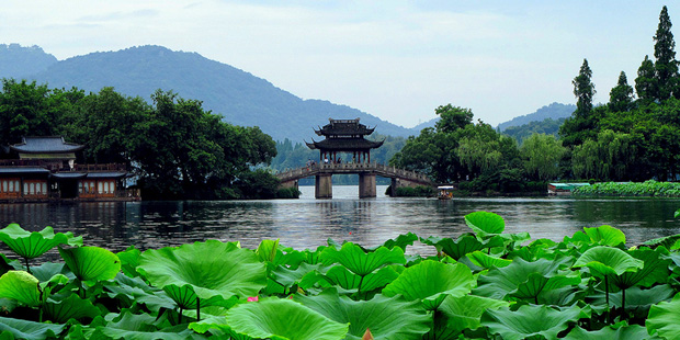 Сады озера Сихо. Ханчжоу. Китай китай