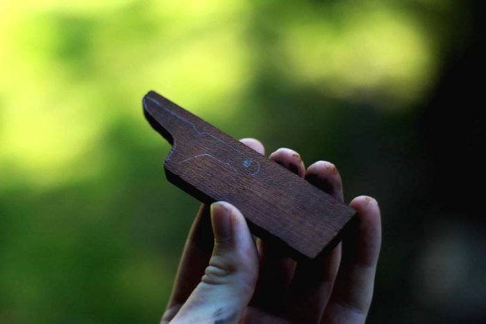 Как восстановить нож, если отломалась ручка Как восстановить нож, если отломалась ручка мужское хобби