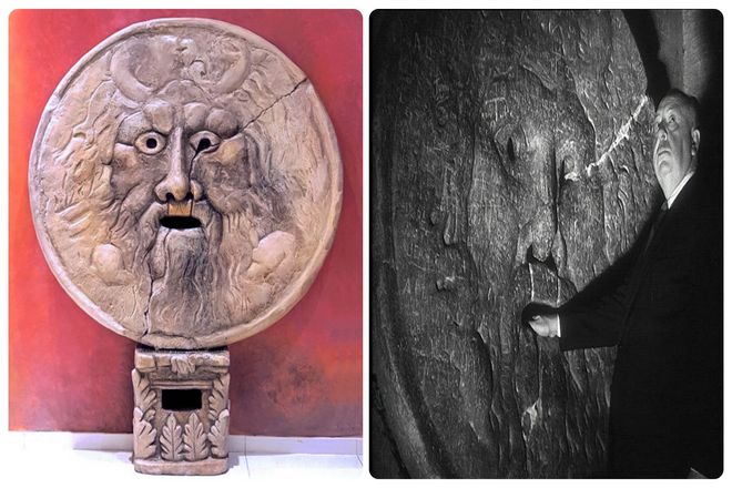 История рассказывает о дворянине, который заподозрил свою жену в неверности и привел ее на суд перед "Устами истины". Женщина, которая действительно была неверна, придумала хитроумный план. Чтобы избежать приговора.