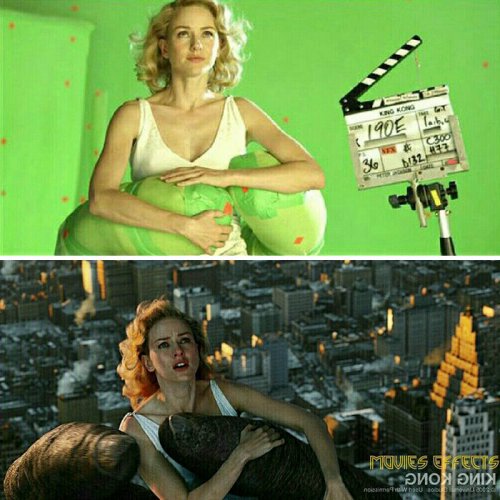 Instagram-аккаунт, показывающий сцены из фильмов до и после добавления спецэффектов Instagram-аккаунт, показывающий сцены из фильмов до и после добавления спецэффектов