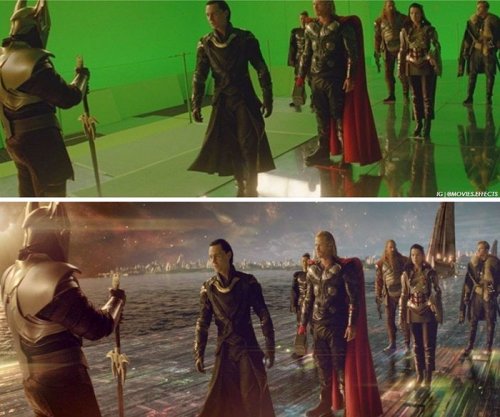 Instagram-аккаунт, показывающий сцены из фильмов до и после добавления спецэффектов Instagram-аккаунт, показывающий сцены из фильмов до и после добавления спецэффектов