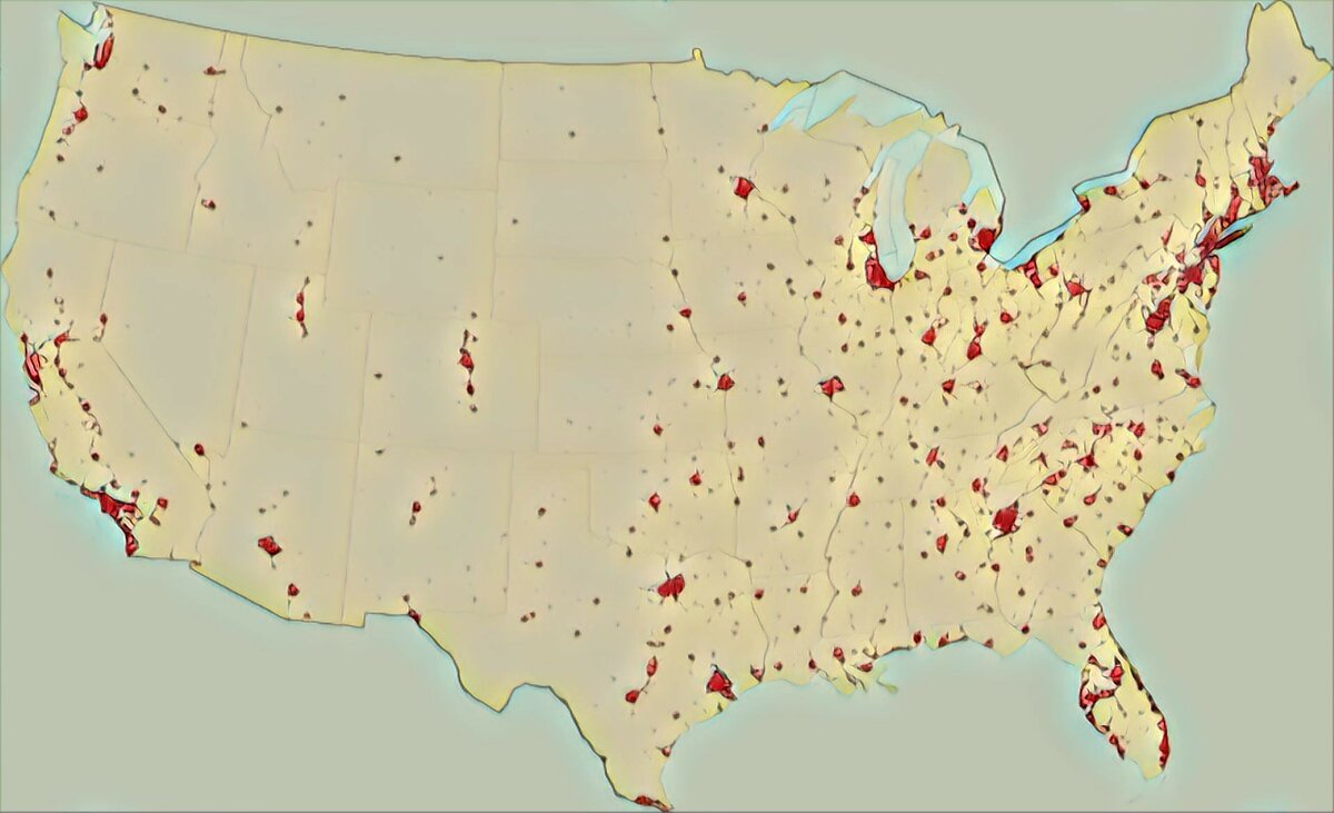 Крупнейшие агломерации сша. Агломерации США на карте. Городские агломерации США на карте. Крупнейшие города и агломерации США. Агломерации Северной Америки.