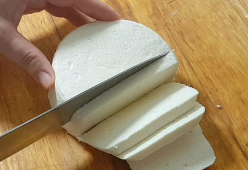 Домашний сыр из 3-х ингредиентов