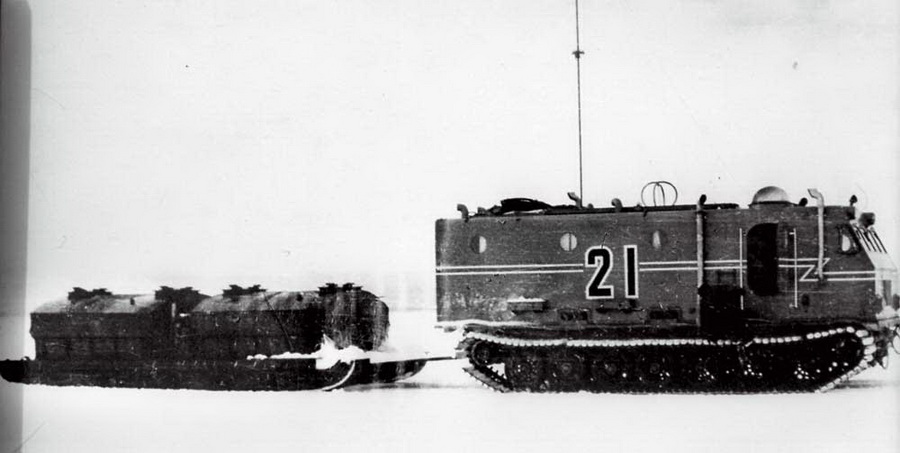 Вездеход «Харьковчанка» для Антарктиды: ничего лучше придумать так и не удалось антарктида,СССР,«Харьковчанка»