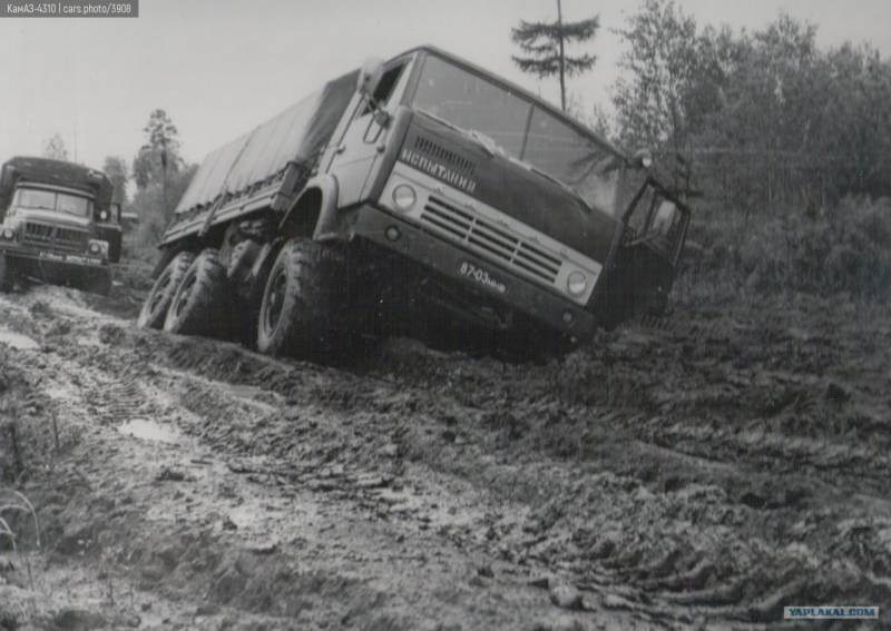 Тактический трехосник. История рождения КамАЗ-4310 оружие