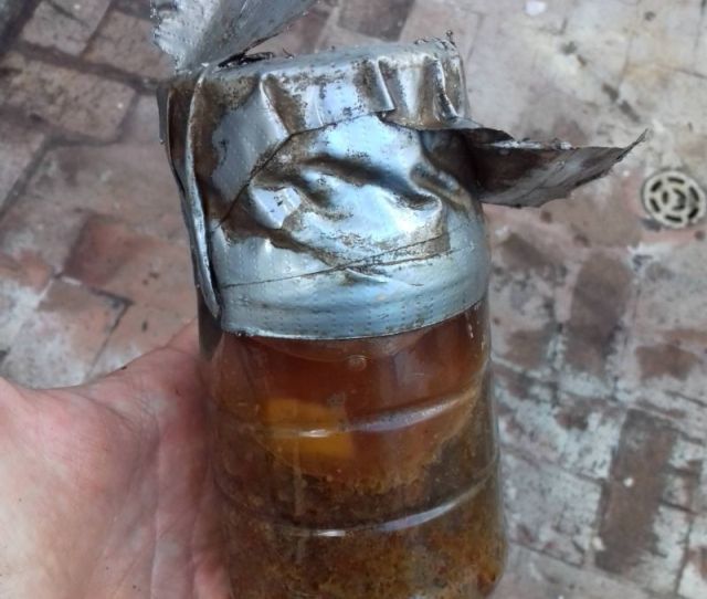 Загадочная находка во дворе дома