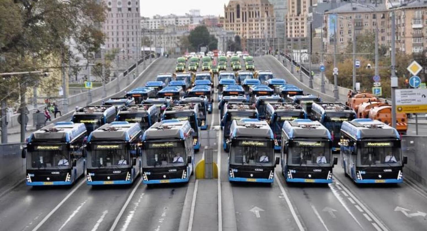 Общественный транспорт в москве