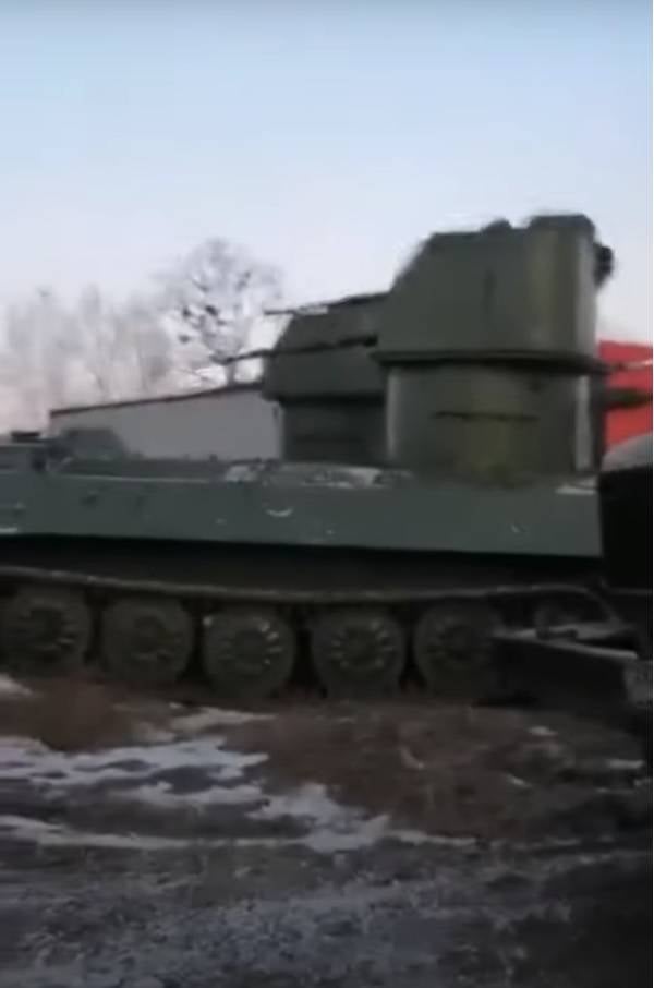 Спецоперация порождает монстров: наши МТ-ЛБ с корабельными артиллерийскими установками Спецоперация порождает монстров: наши МТ-ЛБ с корабельными артиллерийскими установками оружие