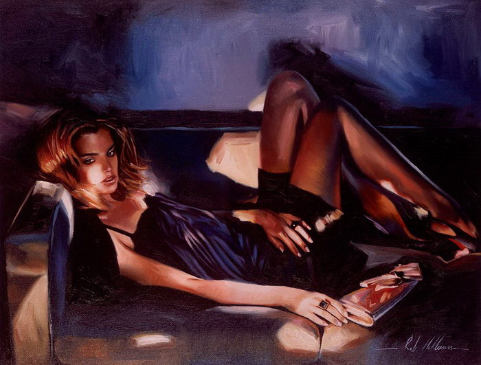 Красивые женщины на картинах Rob Hefferan Красивые женщины на картинах Rob Hefferan
