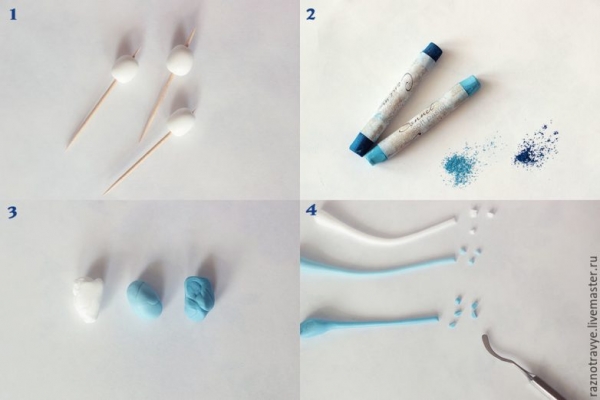 Любимые бусы в стиле гжель гжель