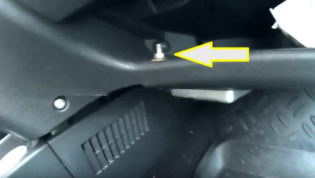 Как закрепить Эбу в безопасном месте Лада Калина